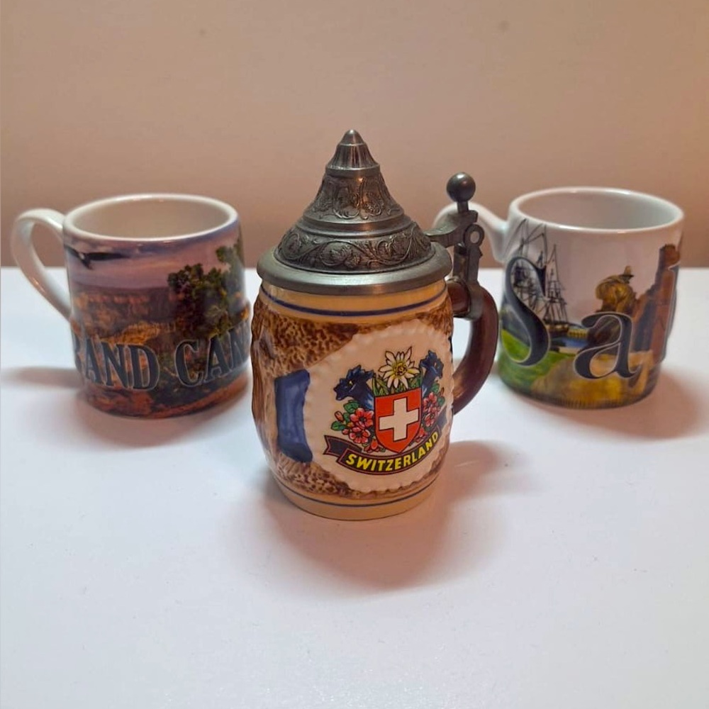 Mini Souvenir Beer Stein and Mugs Set